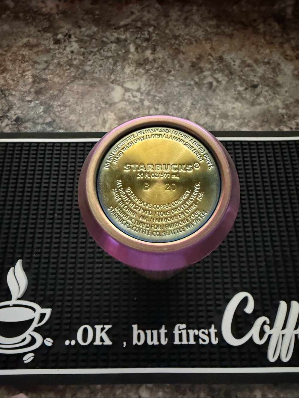 #569. Starbucks ombré tumbler - Picture 5 of 6